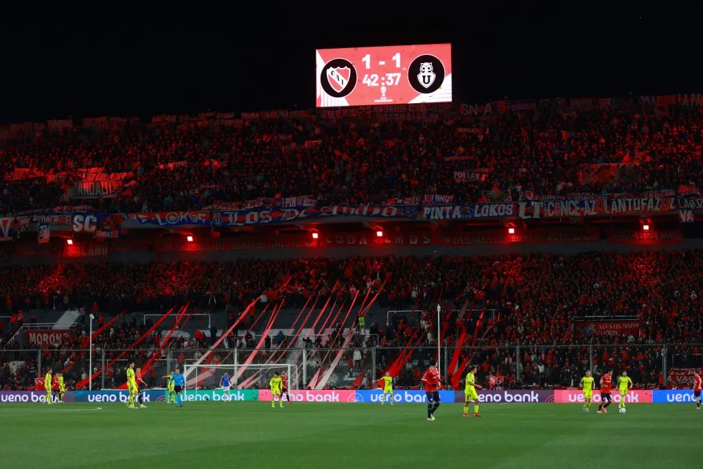 Siguen las repercusiones por los incidentes en el duelo de la U ante el Rojo | FOTO: Javier Vergara/Photosport