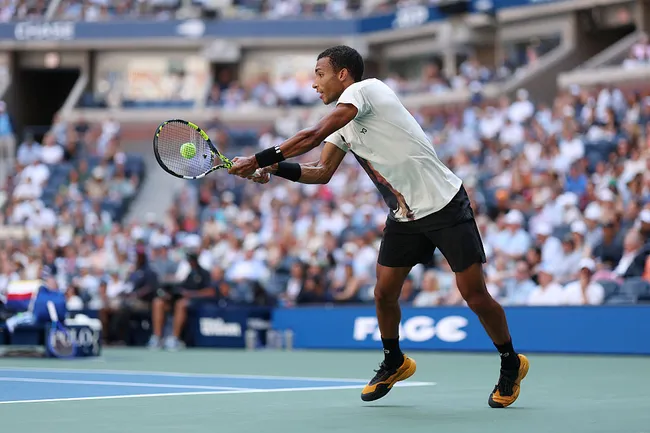 Felix Auger-Aliassime clasificó por segunda vez en su carrera a una semis de GS (Getty Images).