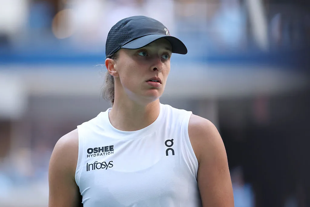 Iga Swiatek confirmó su irregularidad esta temporada (Getty Images).
