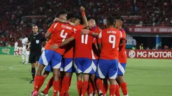 La Roja celebra: la FIFA podría entregar grandes noticias no solo para Chile, sino para todo el continente de cara al próximo Mundial (Foto: Dragomir Yankovic/Photosport)