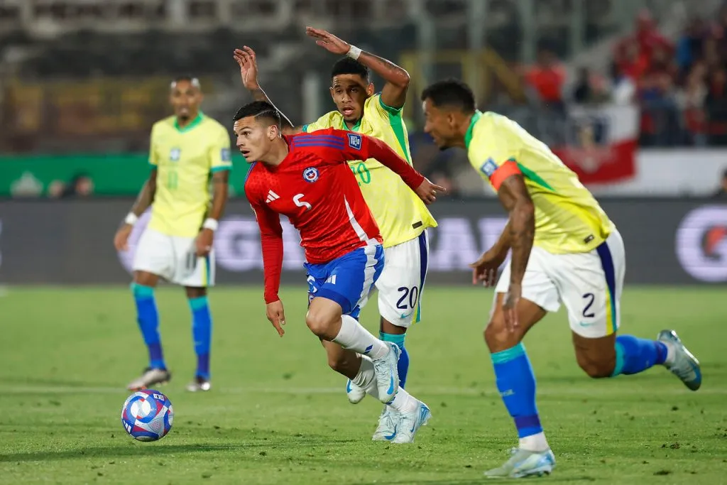 Chile se verá las caras con Brasil | Foto: Photosport