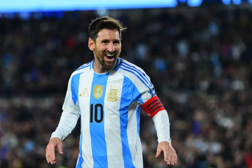 Lionel Messi brilla en su último partido oficial con Argentina de local. (Foto: Getty)