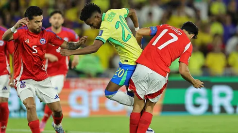 Chile visita a Brasil por la fecha 17 de las Eliminatorias. (Foto: Heuler Andrey/DiaEsportivo/Photosport)