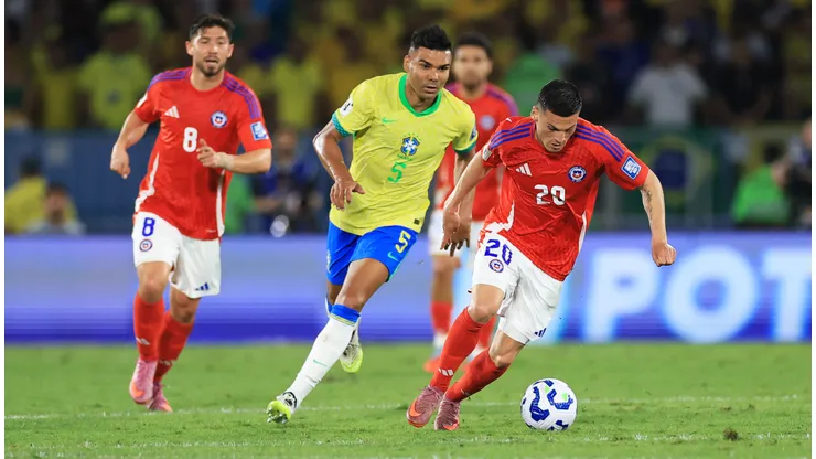 Chile no pudo ante Brasil. (Foto: Getty)