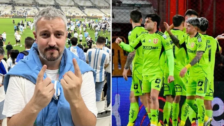 El periodista argentino reaccionó al fallo en favor de la U por parte de CONMEBOL