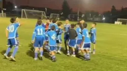 El particular cántico de los cadetes de la U a Independiente.