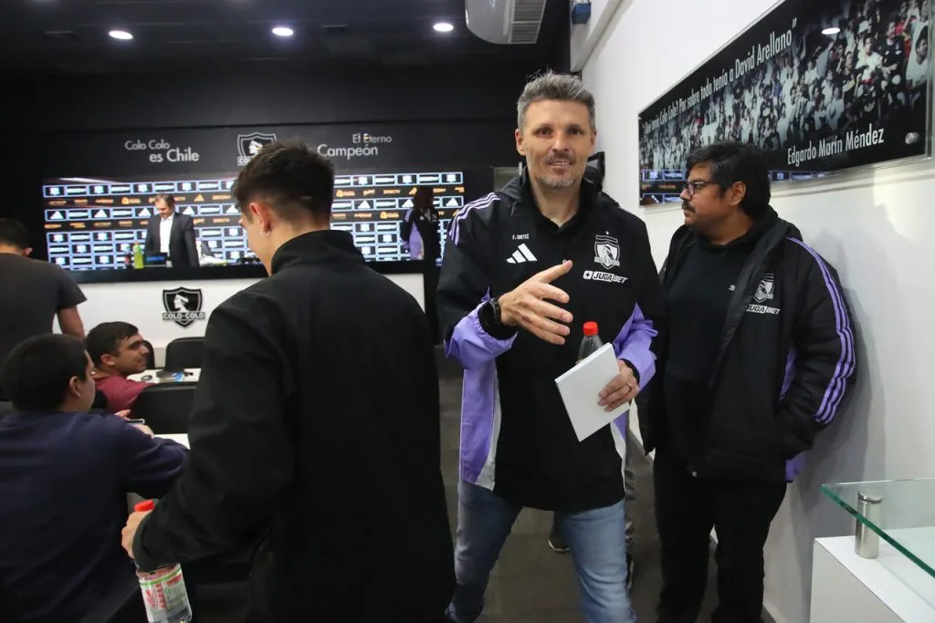 Ortiz y su mensaje claro en Colo Colo | Foto: Photosport