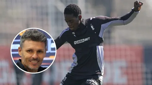 Fernando Ortiz cuenta la anécdota con Manley Clerveaux. (Foto: Colo Colo / Photosport)