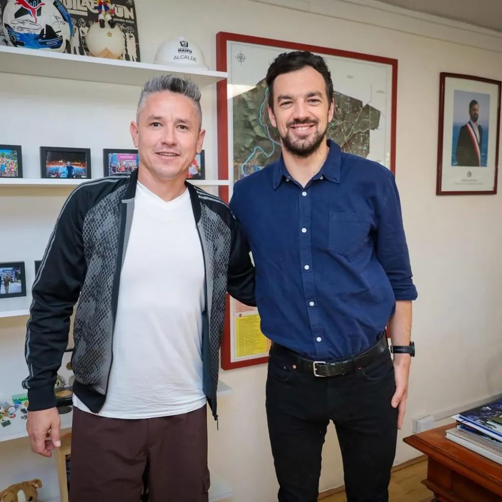 Gustavo Canales junto a Tomás Vodanovic | FOTO: Instagram