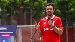 Quedó en evidencia la buena sintonía entre el alcalde y el exjugador.