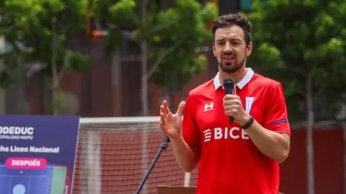 Quedó en evidencia la buena sintonía entre el alcalde y el exjugador.