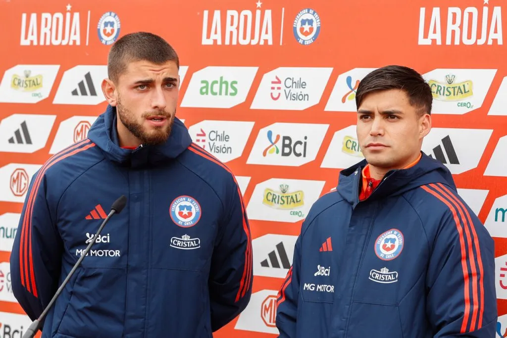 Hormazábal atendió a la prensa. | Foto: Photosport