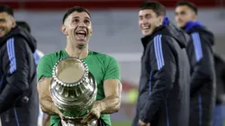 Familiar del Dibu Martínez causa revuelo en Argentina con polémicas declaraciones (Foto: Juan Amelio/Fotobaires/Photosport)