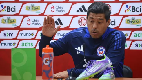 Nicolás Córdova golpea la mesa en la Selección Chilena