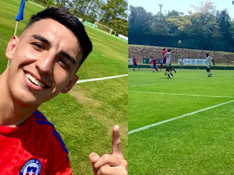 De la barbarie en Avellaneda a soñar con La Roja: así fue el primer gol de Lautaro Millán