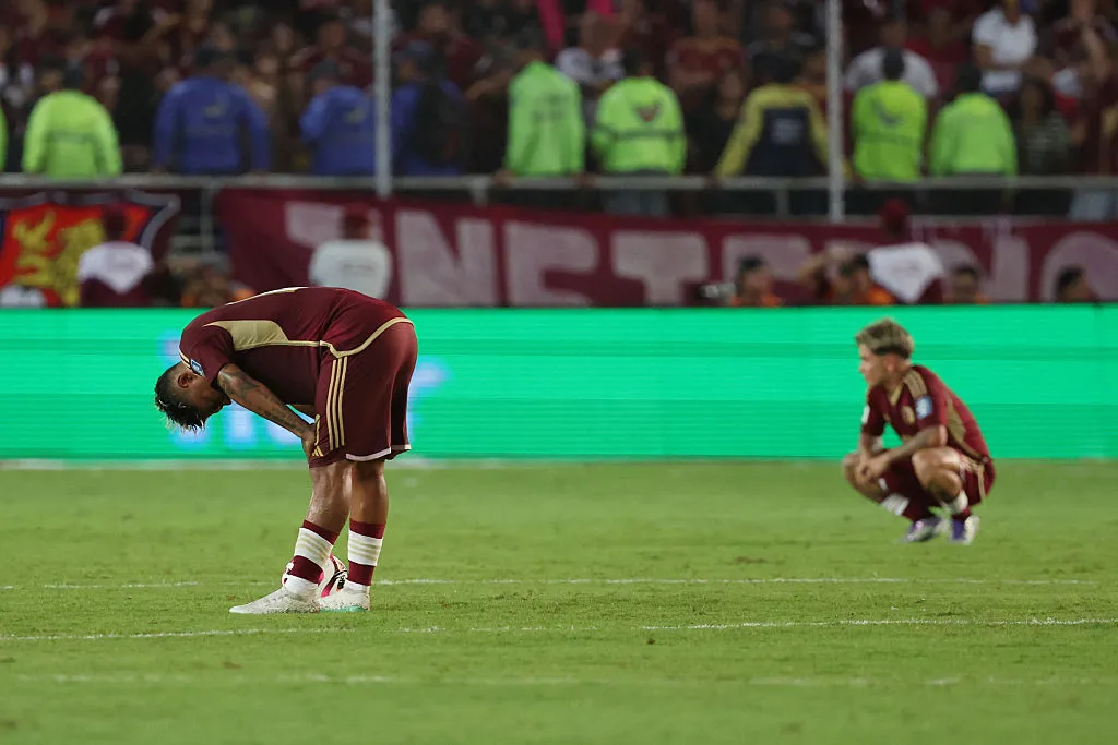 Venezuela se quedó con las ganas del Mundial 2026 (Getty Images).