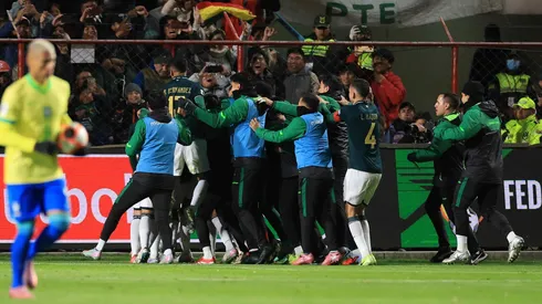 La escuadra altiplánica dio el batacazo de la jornada y se metió en el repechaje mundialista (Photo by Buda Mendes/Getty Images)