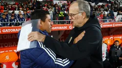Bielsa le dejó un mensaje a Córdova antes del partido.