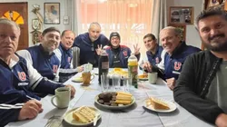 Referentes de Universidad de Chile visitaron a Gonzalo Alfaro.