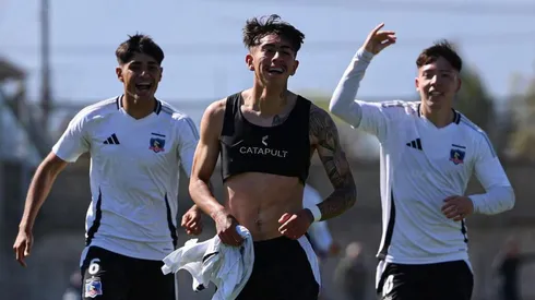 Mauro Ibarra anotó el gol de la fecha en el fútbol joven. (Foto: @colocolofutboljoven)