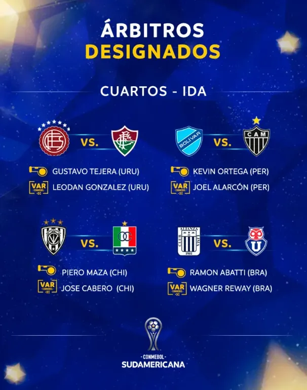 El detalle de Conmebol.