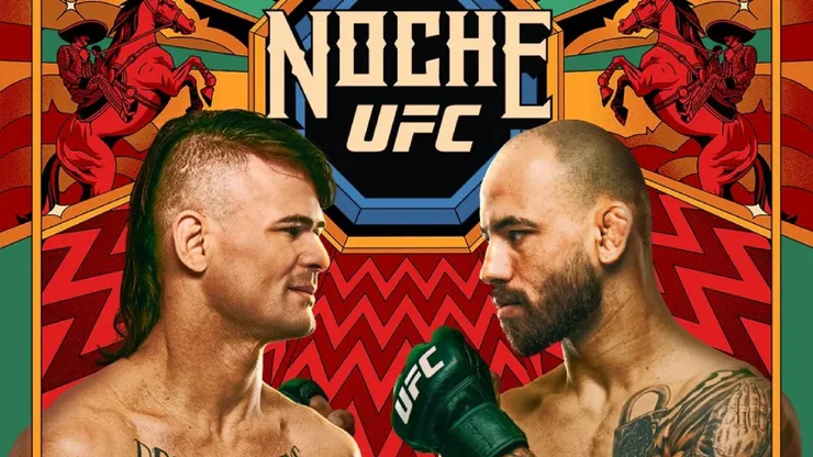 Noche UFC trae una cartelera con 14 combates cargados de acción. Lopes y Silva animarán la pelea estelar (Foto: UFC)