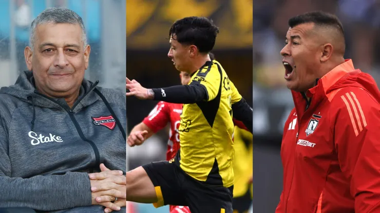 Ronald Fuentes le dejó un recadito a Almirón en su particular mensaje hacia Cristián Zavala (Foto: Photosport)