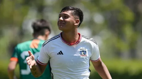 Jerall Astudillo, la gran sorpresa de Colo Colo para enfrentar a Universidad de Chile en la Supercopa (Foto: Colo Colo fútbol joven)