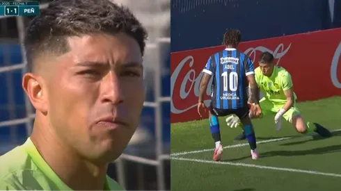 Brayan Cortés tuvo una jornada para el olvido en Uruguay.