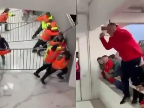 La furia de los hinchas de Independiente y el recuerdo del duelo con la U: "¿Por qué no...?"