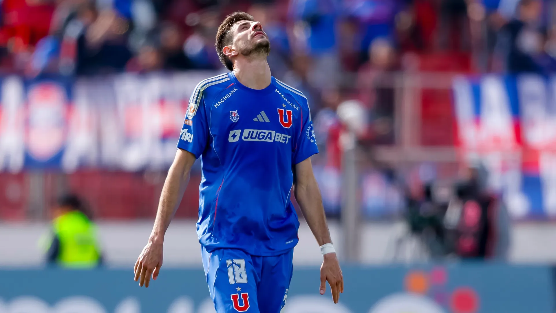 Lucas Di Yorio no continuará en Universidad de Chile. Su futuro no está en el cuadro azul. (Imagen: Photosport)