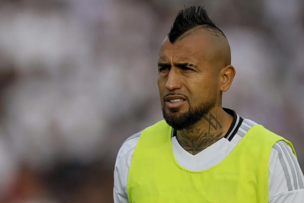 Arturo Vidal es el gran damnificado en Colo Colo para la Supercopa. (Foto: Andrés Piña/Photosport)