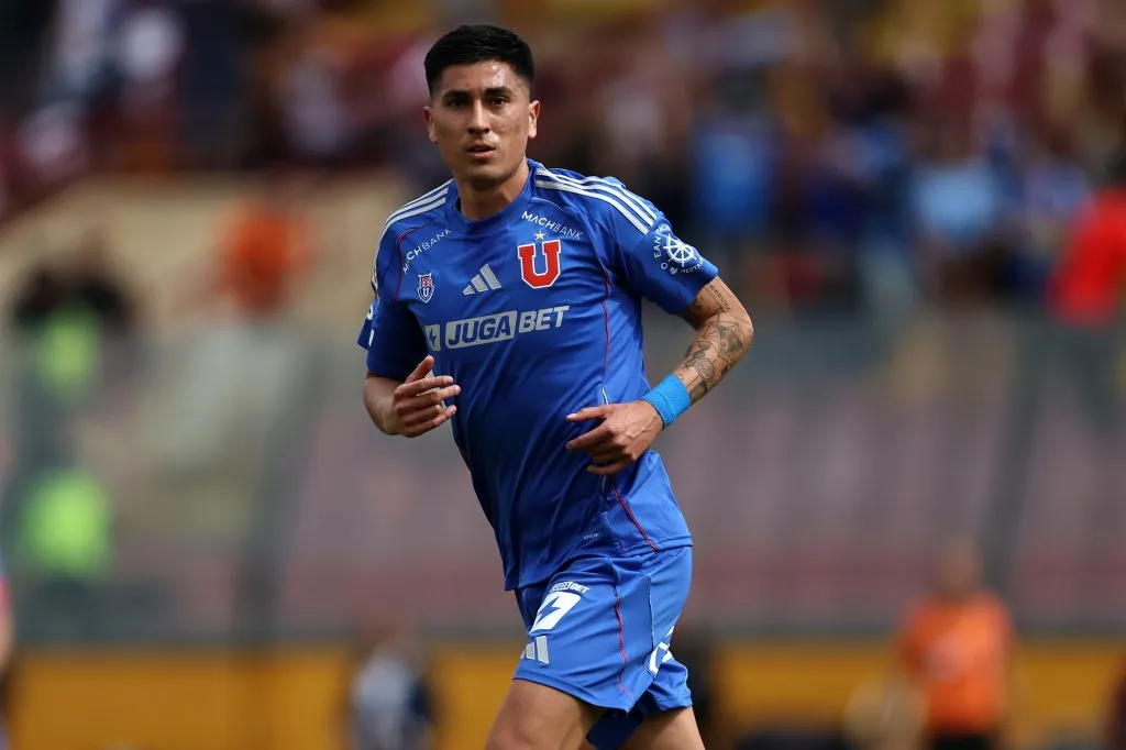 Sepúlveda está siendo una de las figuras de la U en el triunfo parcial ante Colo Colo | FOTO: Javier Torres/Photosport