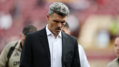 Fernando Ortíz recibió críticas tras la caída de Colo Colo en la Supercopa de Universidad de Chile. (Créditos: Photosport)