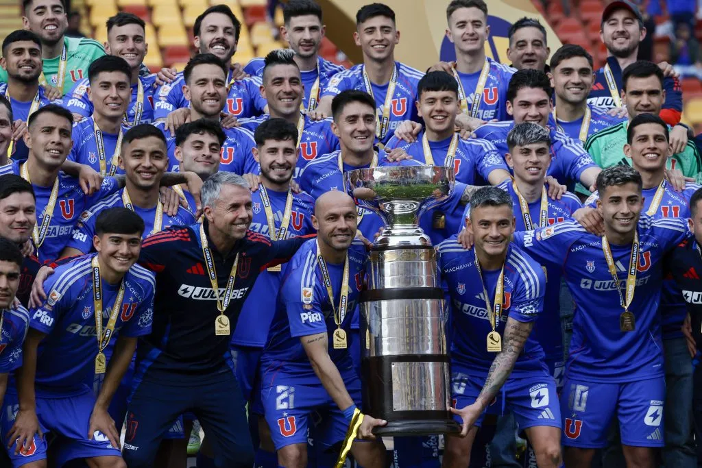 Universidad de Chile se queda con la Supercopa 2025. (Foto: Photosport)