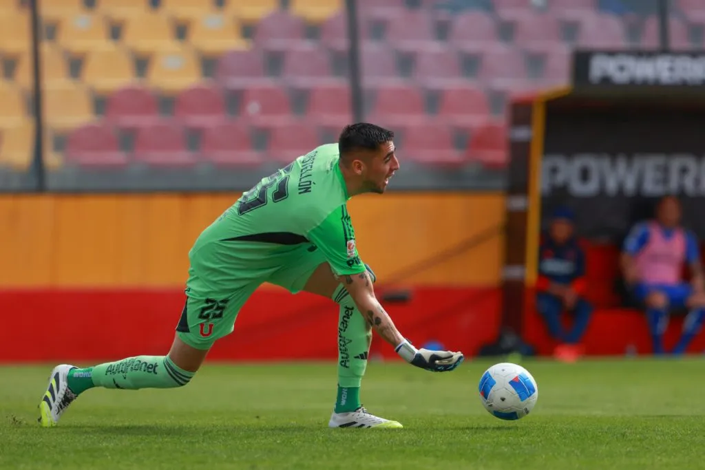 Castellón habló tras la victoria azul | Foto: Photosport