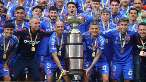 Universidad de Chile se adjudicó la Supercopa 2025. (Foto: Jonnathan Oyarzún/Photosport)