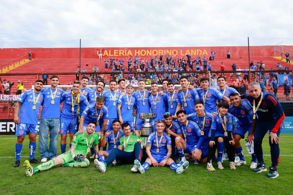 La U levantó la Copa Chile | Foto: Photosport