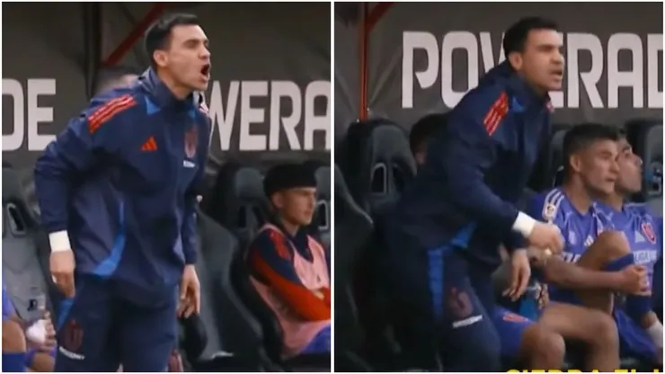 El portero de la Universidad de Chile y su brutal parada de carros a este jugador albo