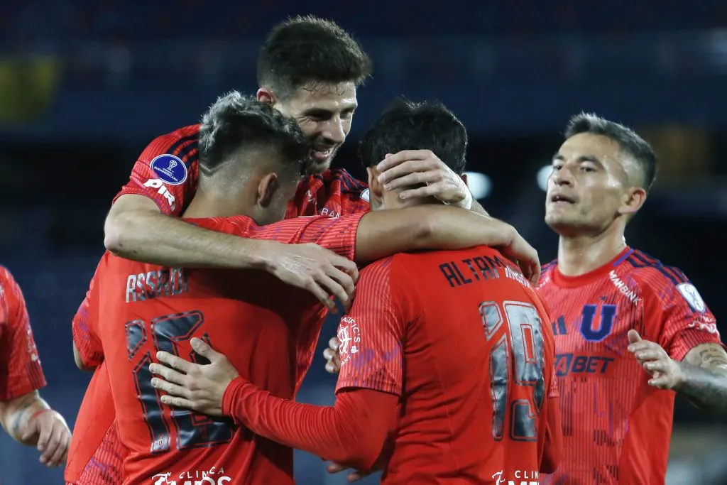 Universidad de Chile jugará de rojo en su visita a Alianza Lima por Copa Sudamericana. (Photosport)