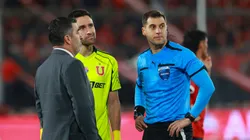 Matías Zaldivia le envió un feroz mensaje al árbitro del duelo entre U. de Chile y Alianza Lima.