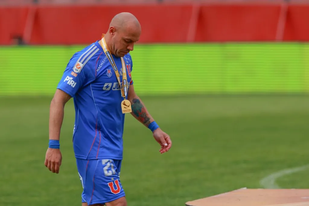 Díaz fue una de las figuras de la U ante Colo Colo. | Foto: Photosport