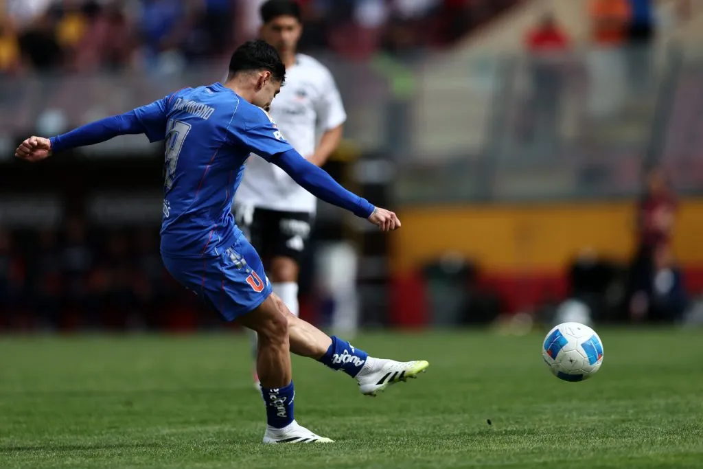 Altamirano feliz en la U | Foto: Photosport