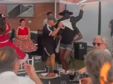 VIDEO: Carlos Caszely se luce con su particular cueca junto a Mary Valencia