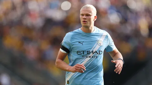 Erling Haaland está a un gol de los 50 en la Champions League.