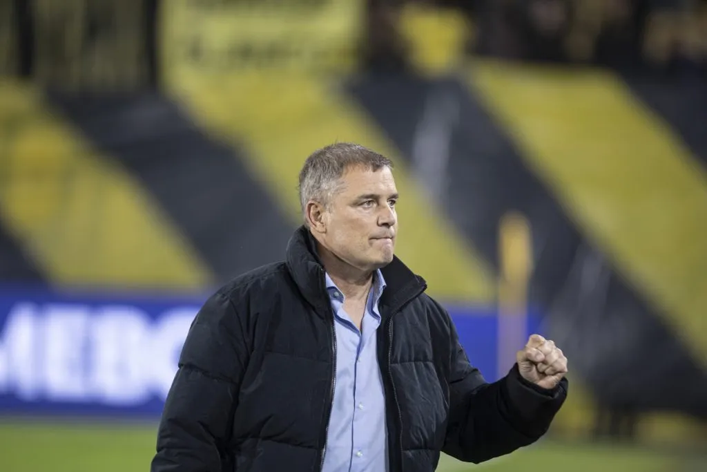 Diego Aguirre pidió expresamente el fichaje de Brayan Cortés en Peñarol. (Foto: Ernesto Ryan/Getty Images)