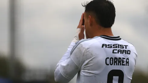 Javier Correa pasó de estar casi descartado a hoy tener algunas opciones de estar ante los iquiqueños (Foto: Jonnathan Oyarzun/Photosport)