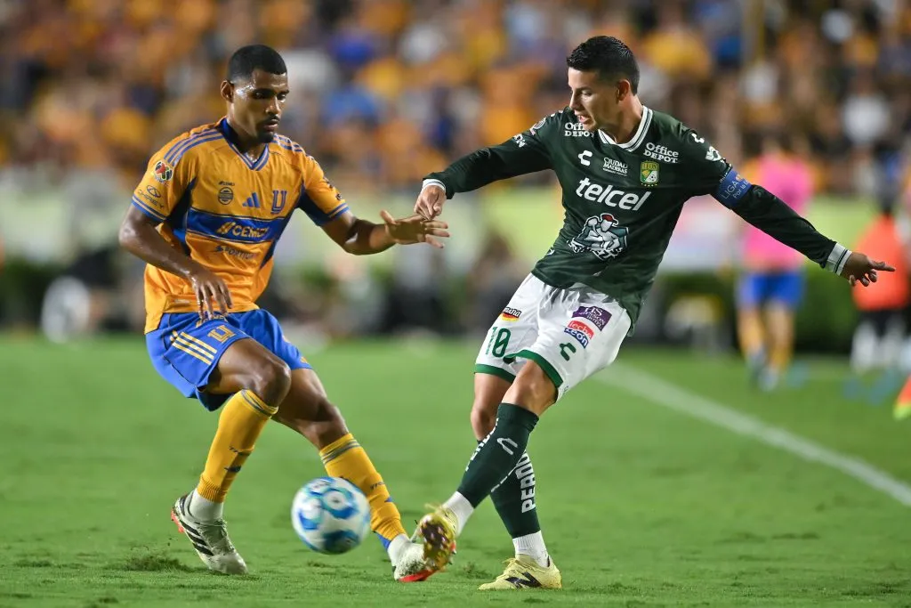 James Rodríguez es baja en el León y enciende las alarmas en Colombia. (Foto: Azael Rodríguez/Getty Images)