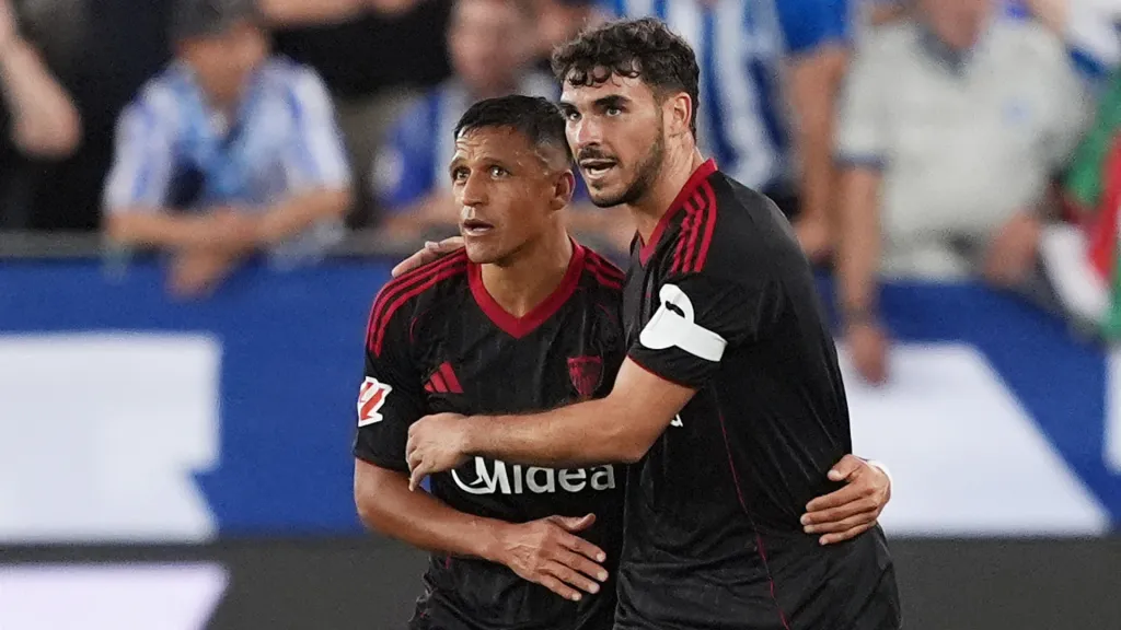 Alexis Sánchez anotó en el triunfo del Sevilla FC sobre el Alavés. (Créditos: Getty Images)