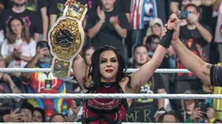 Stephanie Vaquer conquistó el título mundial femenino de WWE (Foto: Captura)